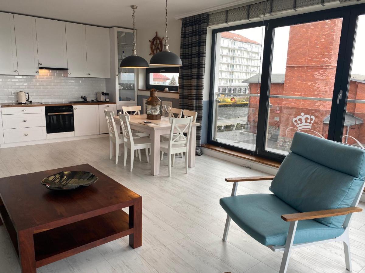 Apartament Blekitny Przy Latarni Ujście-Darłowskie Exterior foto