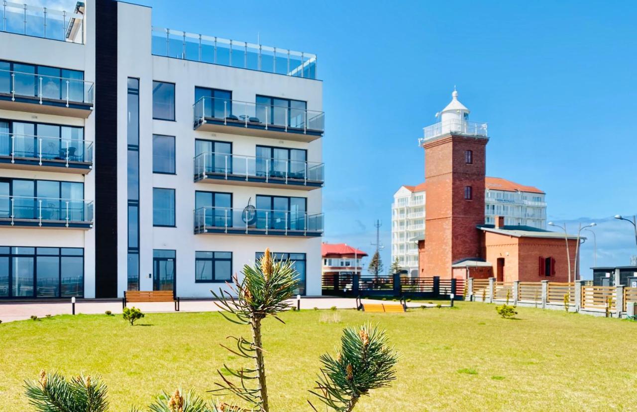 Apartament Blekitny Przy Latarni Ujście-Darłowskie Exterior foto